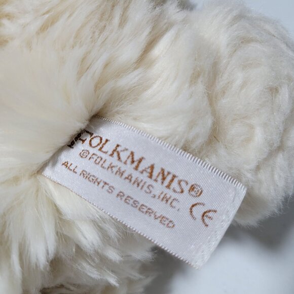 Folkmanis Holland Lop Ear Rabbit Puppet 18 inch Realistic Plush Stuffed Animal - Picture 6 of 8